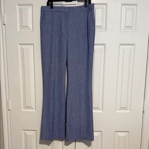 Ann Taylor Wide Leg Blue Pants